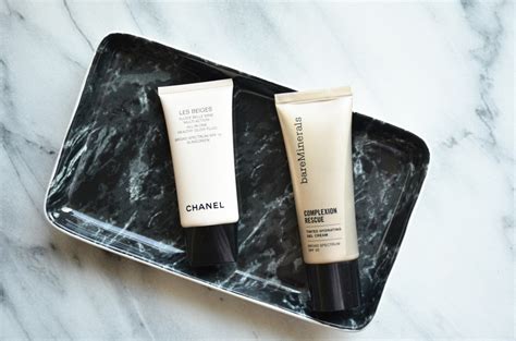 bareminerals complexion rescue vs chanel les beiges